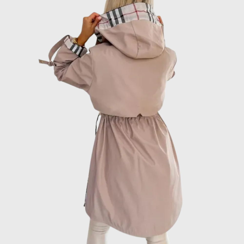 Halina - Kurtka Damska z Zapięciem Z przodu